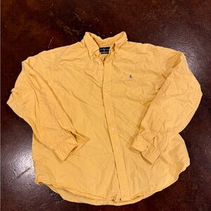 Ralph Lauren Classic Fit Yellow Shirt